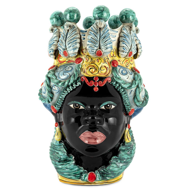 Ваза VASE MORO LADY BIG TRAD. II Мульти Ваза VASE MORO LADY BIG TRAD. II Мульти в Твери | Loft Concept