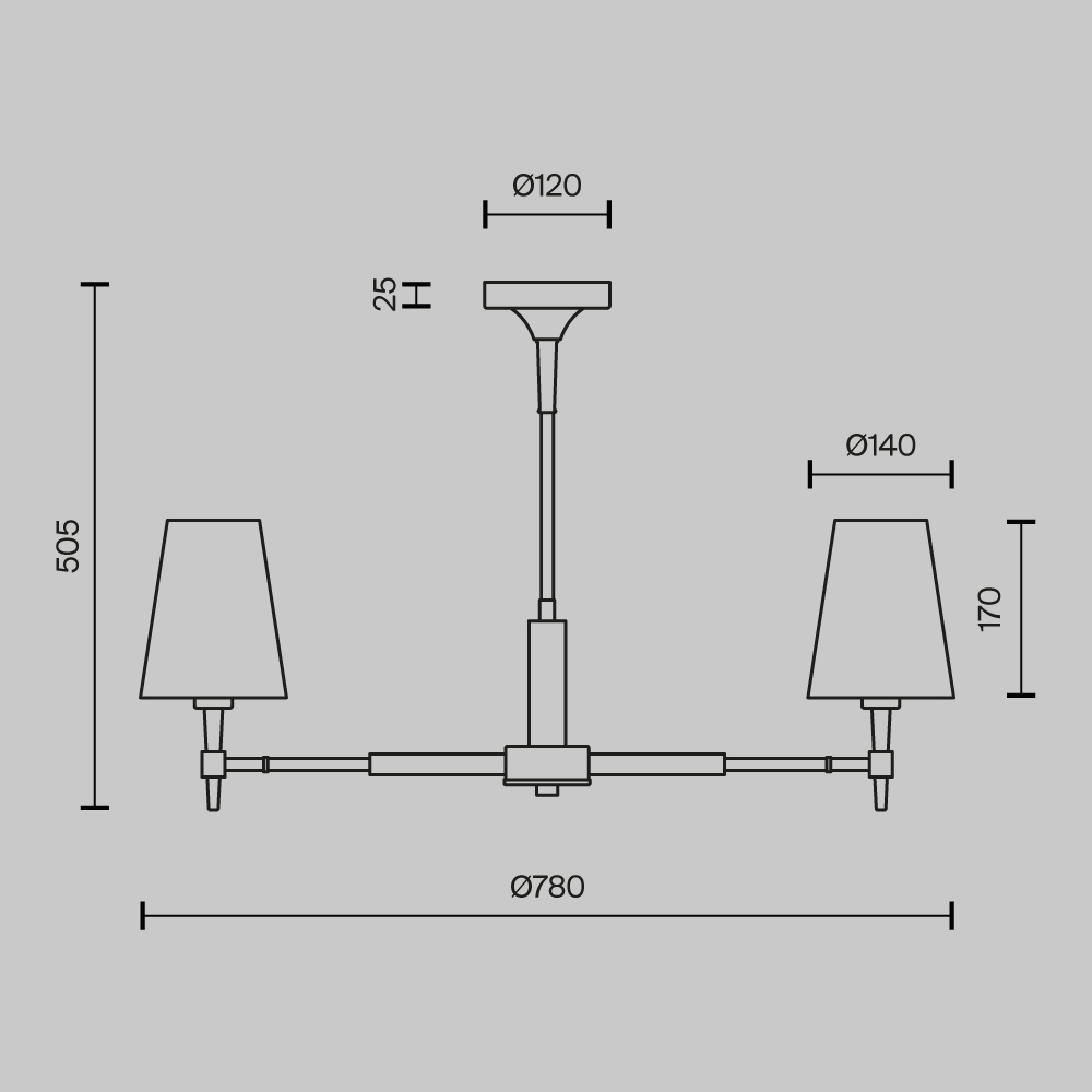 Потолочный светильник Zaragoza Е14 в Твери