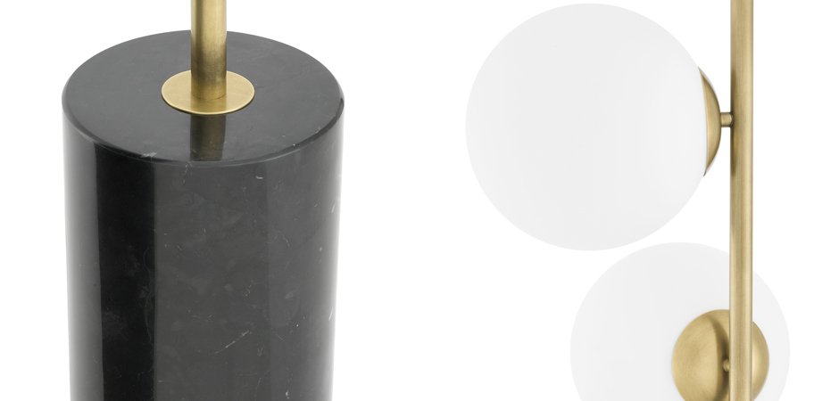 Торшер Eichholtz Floor Lamp Tempo Brass Торшер Eichholtz Floor Lamp Tempo Brass - Loft-Concept в Твери