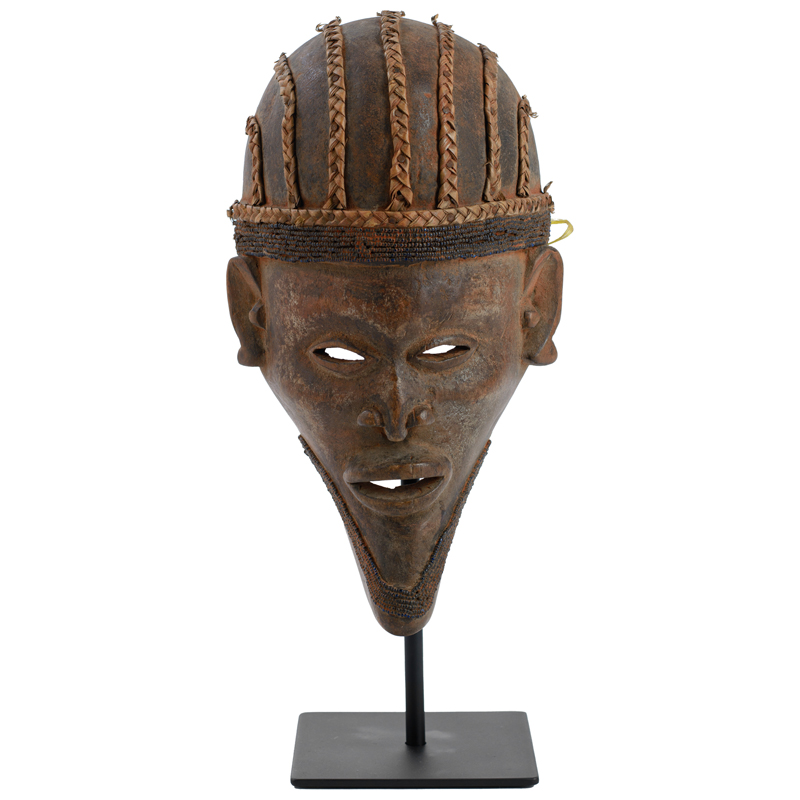 Маска African Mask Oluwoseun Коричневый Черный Маска African Mask Oluwoseun Коричневый Черный в Твери | Loft Concept