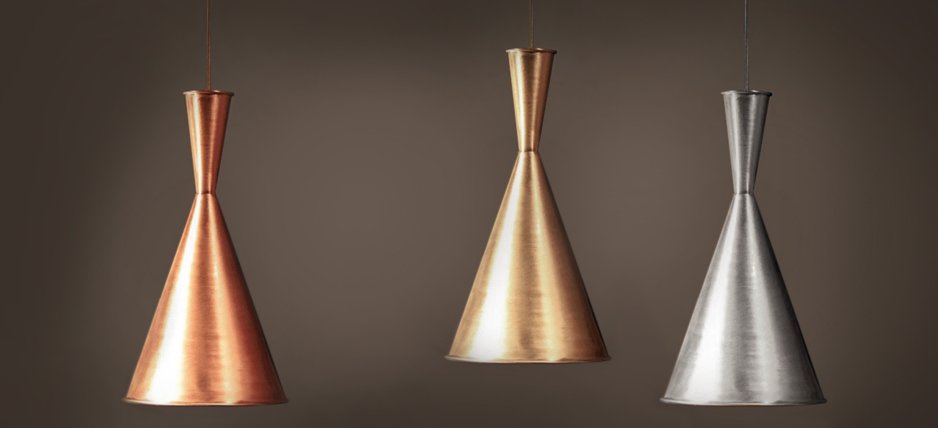 Подвесной светильник Copper Pendant Lamp Beat Light Tall Подвесной светильник Copper Pendant Lamp Beat Light Tall - Loft-Concept в Твери