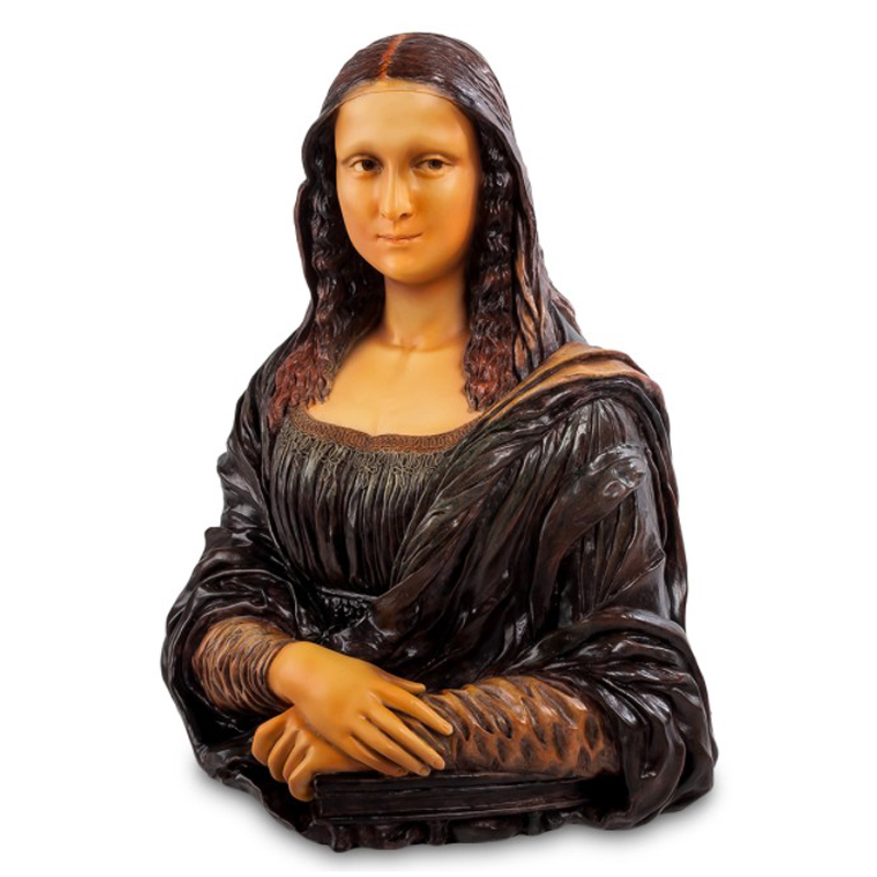 Статуэтка Mona Lisa Коричневый Бежевый Статуэтка Mona Lisa Коричневый Бежевый в Твери | Loft Concept
