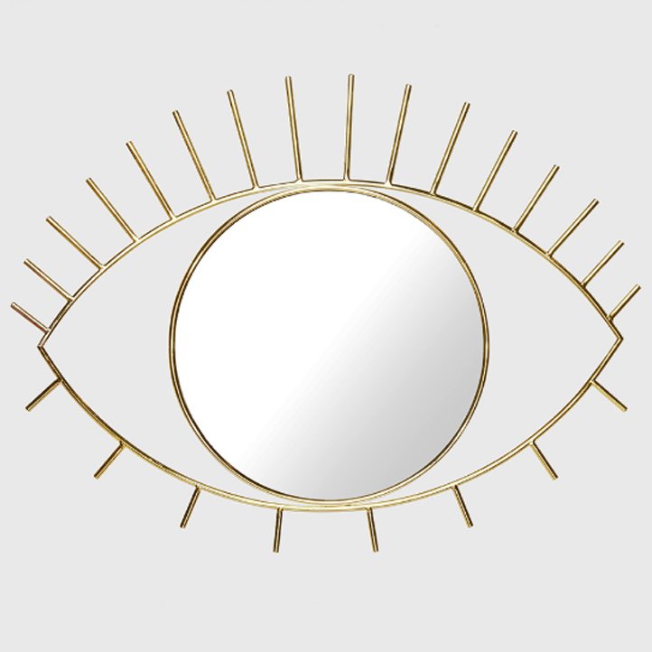Зеркало Eye mirror Глянцевое золото Зеркало Eye mirror Глянцевое золото в Твери | Loft Concept