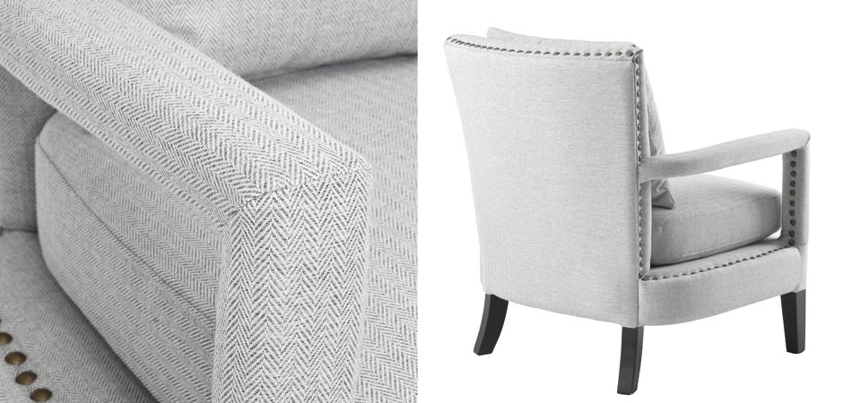 Кресло Eichholtz Chair Gregory Light Grey Кресло Eichholtz Chair Gregory Light Grey - Loft-Concept в Твери