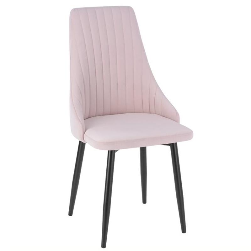 Стул Belina Chair Розовый пастельный Черный Стул Belina Chair Розовый пастельный Черный в Твери | Loft Concept