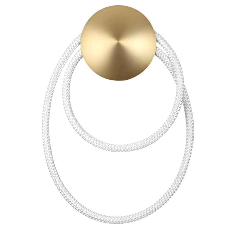 Бра Золотой LUKE LAMPCO TRACER LAMP Золотой Белый Бра Золотой LUKE LAMPCO TRACER LAMP Золотой Белый в Твери | Loft Concept