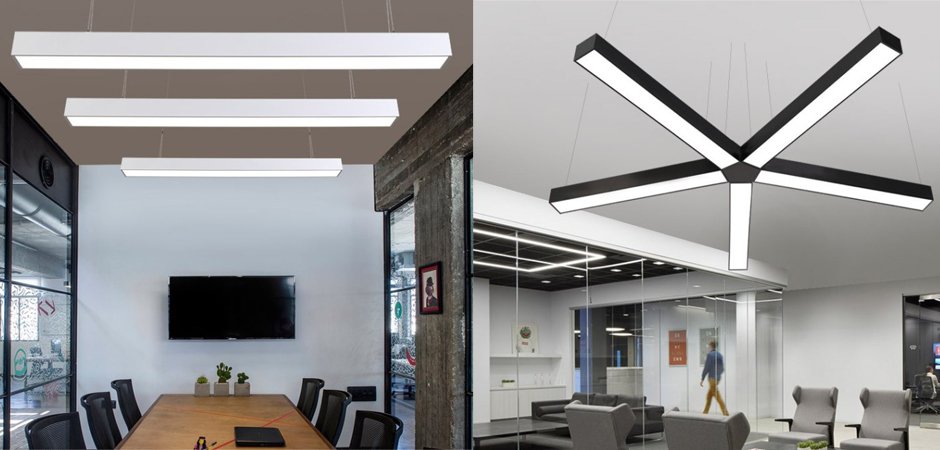 Люстра Led line pendant lamp Люстра Led line pendant lamp - Loft-Concept в Твери
