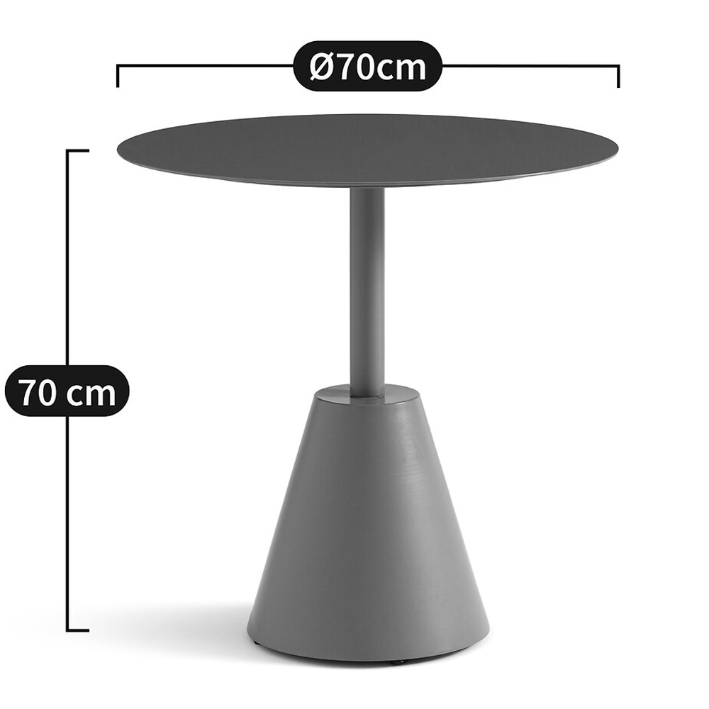 Стол для сада из стали Round Steel Стол для сада из стали Round Steel в Твери
