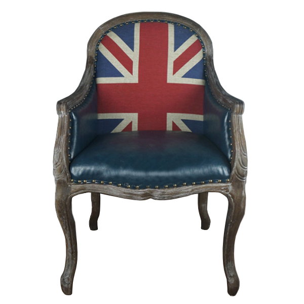 Кресло Bergere Union Jack Pattern II Кресло Bergere Union Jack Pattern II в Твери | Loft Concept