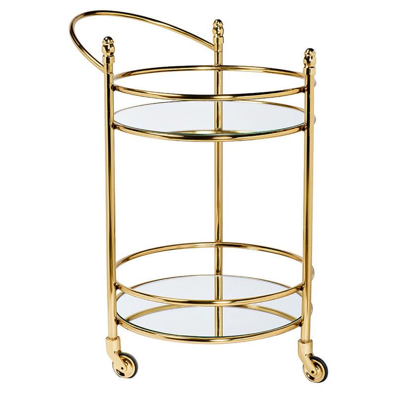Приставной стол Elsbet Side Table Глянцевое золото Приставной стол Elsbet Side Table Глянцевое золото в Твери | Loft Concept