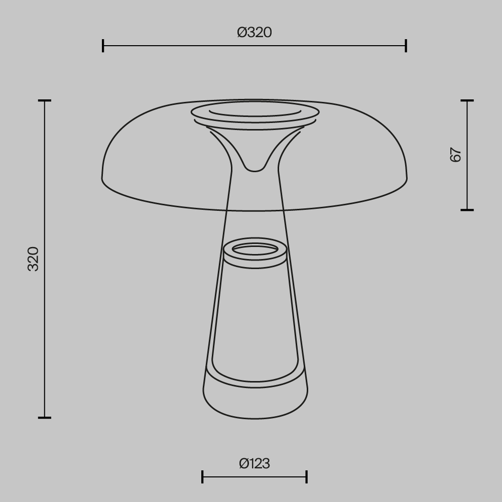 Настольный светильник Artefact 2700-4000К 8Вт в Твери