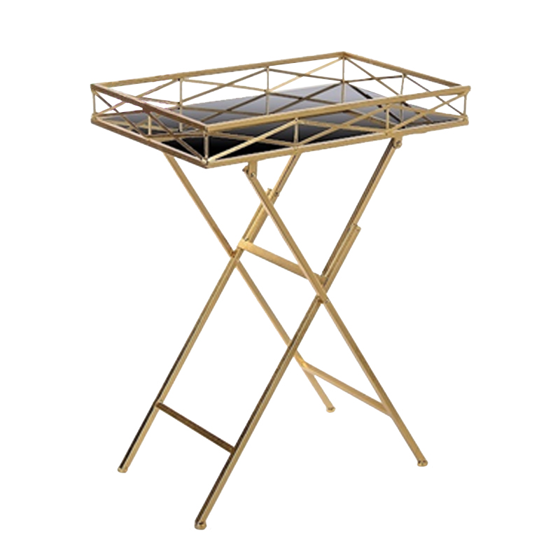 Приставной стол Splendor Gold Золотой Желтый Приставной стол Splendor Gold Золотой Желтый в Твери | Loft Concept