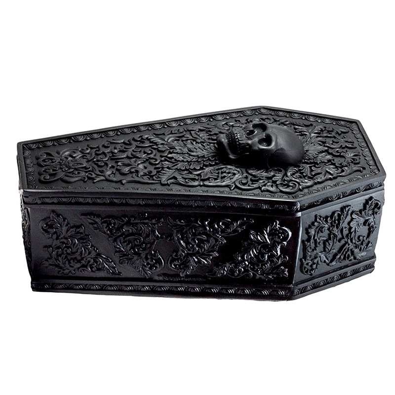 Шкатулка Gothic Coffin Черный Красный Шкатулка Gothic Coffin Черный Красный в Твери | Loft Concept