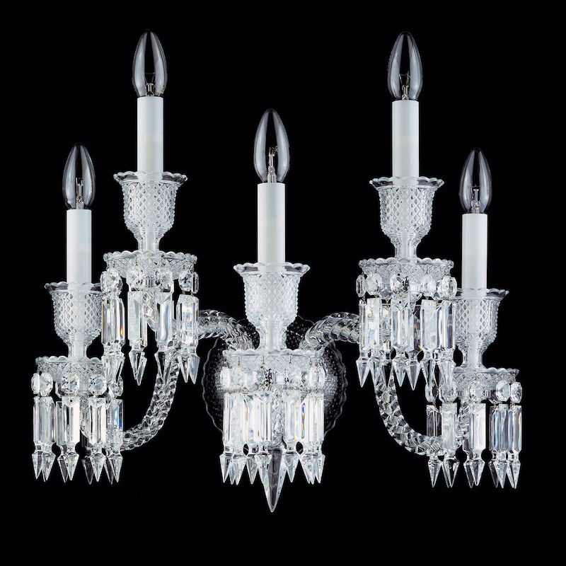 Бра BACCARAT Solstice Comete Wall Lamp 5 Прозрачное Стекло Бра BACCARAT Solstice Comete Wall Lamp 5 Прозрачное Стекло в Твери | Loft Concept