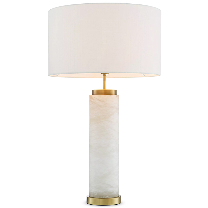 Настольная лампа Eichholtz Table Lamp Lxry Alabaster Белый Латунь Кремовый Настольная лампа Eichholtz Table Lamp Lxry Alabaster Белый Латунь Кремовый в Твери | Loft Concept