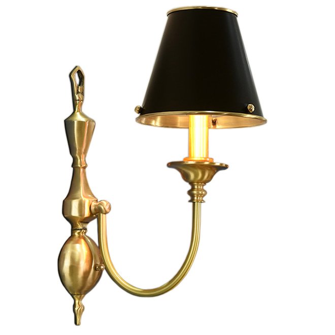 Бра Classic Monograms One Черный Латунь Бра Classic Monograms One Черный Латунь в Твери | Loft Concept