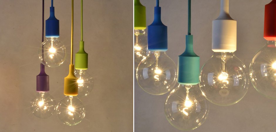 Подвесной светильник Muuto E27 Color Подвесной светильник Muuto E27 Color - Loft-Concept в Твери