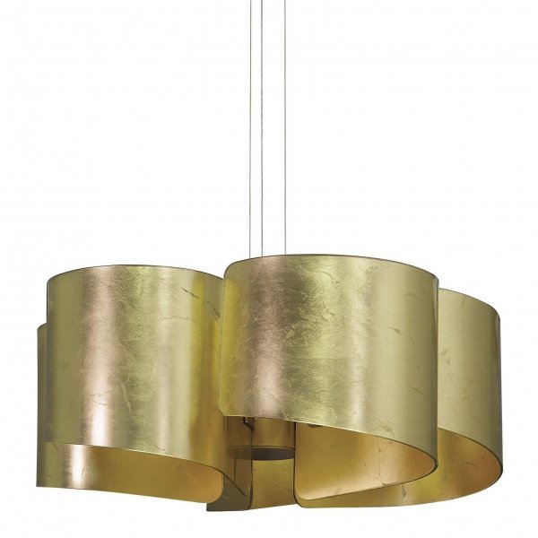 Люстра GoldWave Chandelier Золотой Люстра GoldWave Chandelier Золотой в Твери | Loft Concept