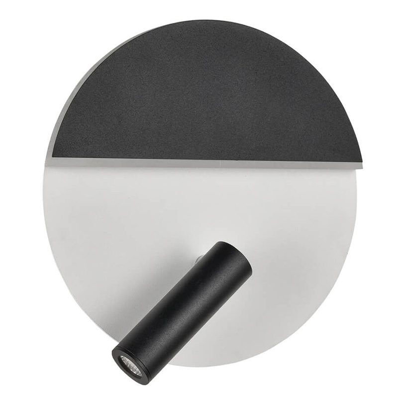 Бра Shon White Black Wall Lamp Белый Черный Бра Shon White Black Wall Lamp Белый Черный в Твери | Loft Concept