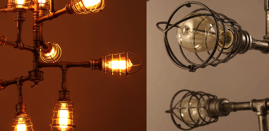 Люстра Loft Industrial Sputnik 12 Retro Люстра Loft Industrial Sputnik 12 Retro - Loft-Concept в Твери