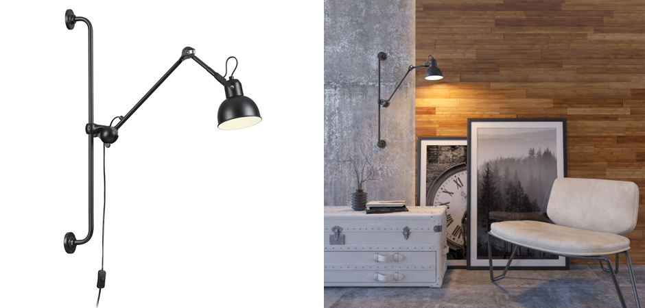 Спот Convenience Черный Спот Convenience Черный - Loft-Concept в Твери