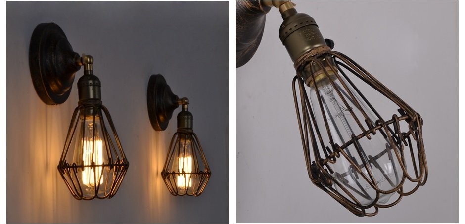 Бра Loft Cage Pendant Бра Loft Cage Pendant - Loft-Concept в Твери