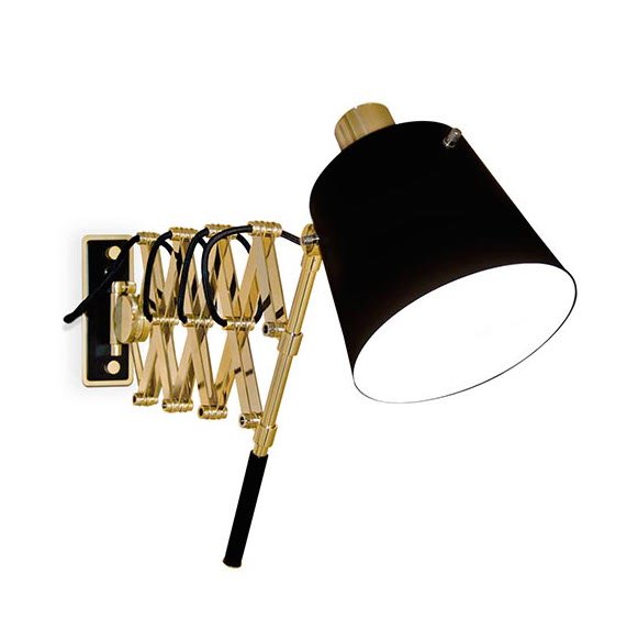 Бра Delightfull Pastorius Wall Lamp Черный Бра Delightfull Pastorius Wall Lamp Черный в Твери | Loft Concept