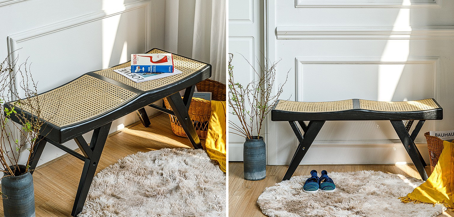 Банкетка Rattan Comfortable Bedend Stool - фото
