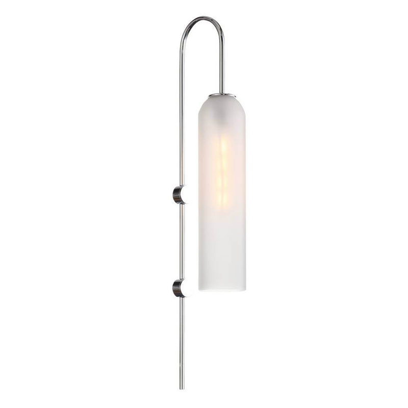 Бра ARTICOLO float Wall Sconce White Белый Хром Бра ARTICOLO float Wall Sconce White Белый Хром в Твери | Loft Concept
