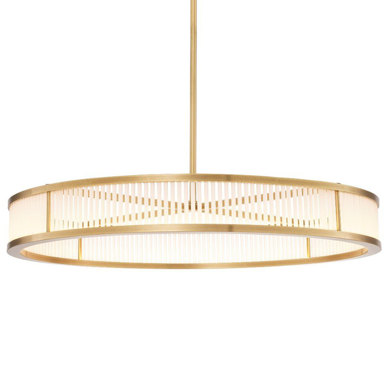 Люстра Eichholtz Chandelier Thibaud L Brass Латунь Античная полированная Белое матовое стекло Люстра Eichholtz Chandelier Thibaud L Brass Латунь Античная полированная Белое матовое стекло в Твери | Loft Concept