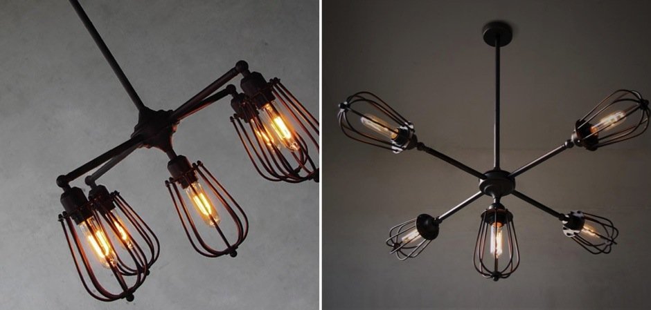Люстра Loft Marconi Cage Light Люстра Loft Marconi Cage Light - Loft-Concept в Твери