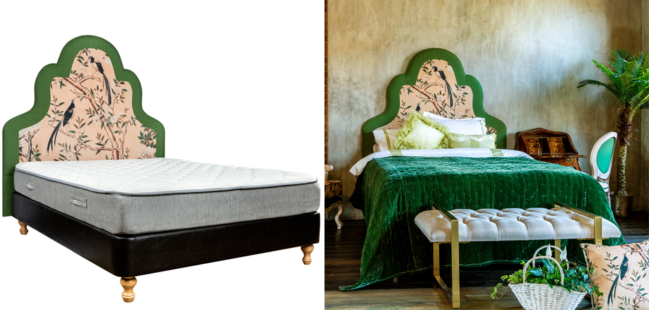 Изголовье для кровати Beige and Green Chinoiserie - Loft-Concept в Твери