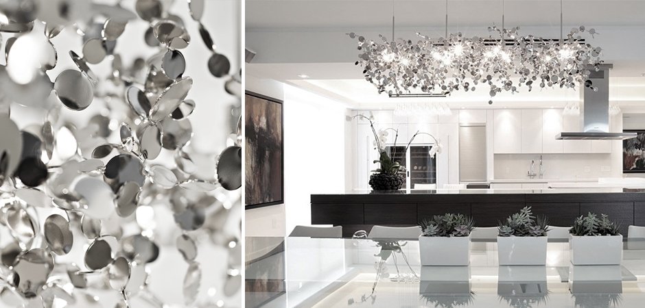 Люстра Terzani Argent Suspension Linear Люстра Terzani Argent Suspension Linear - Loft-Concept в Твери