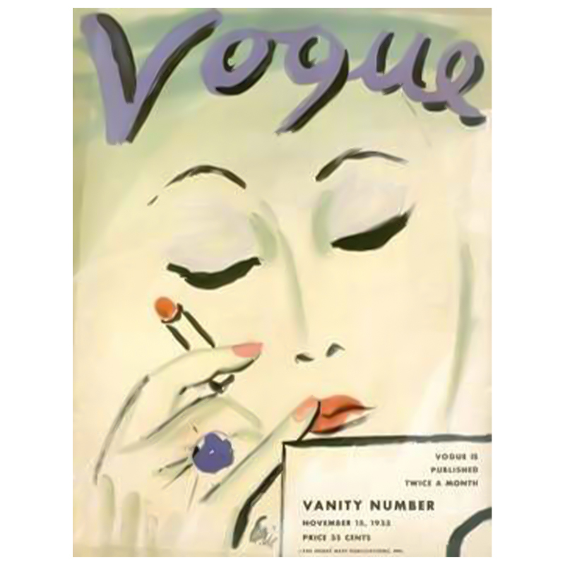 Постер Vogue Cover 1933 November Постер Vogue Cover 1933 November в Твери | Loft Concept