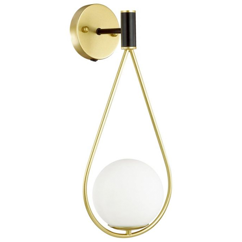 Бра B.LUX C Ball gold 22 Золотой Черный Белый Бра B.LUX C Ball gold 22 Золотой Черный Белый в Твери | Loft Concept
