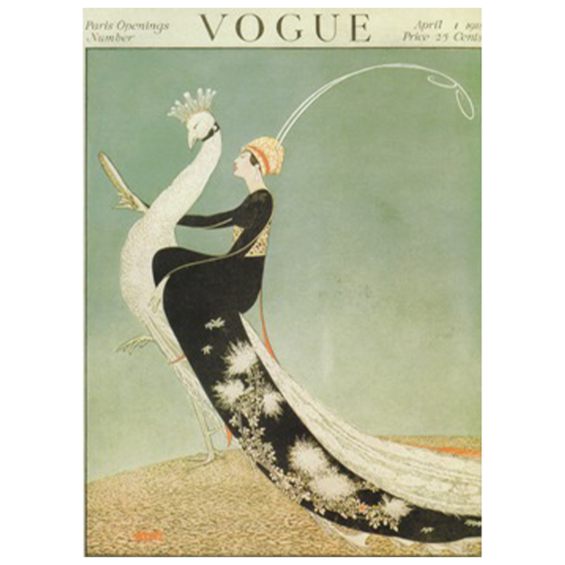 Постер Vogue Cover 1918 April Постер Vogue Cover 1918 April в Твери | Loft Concept