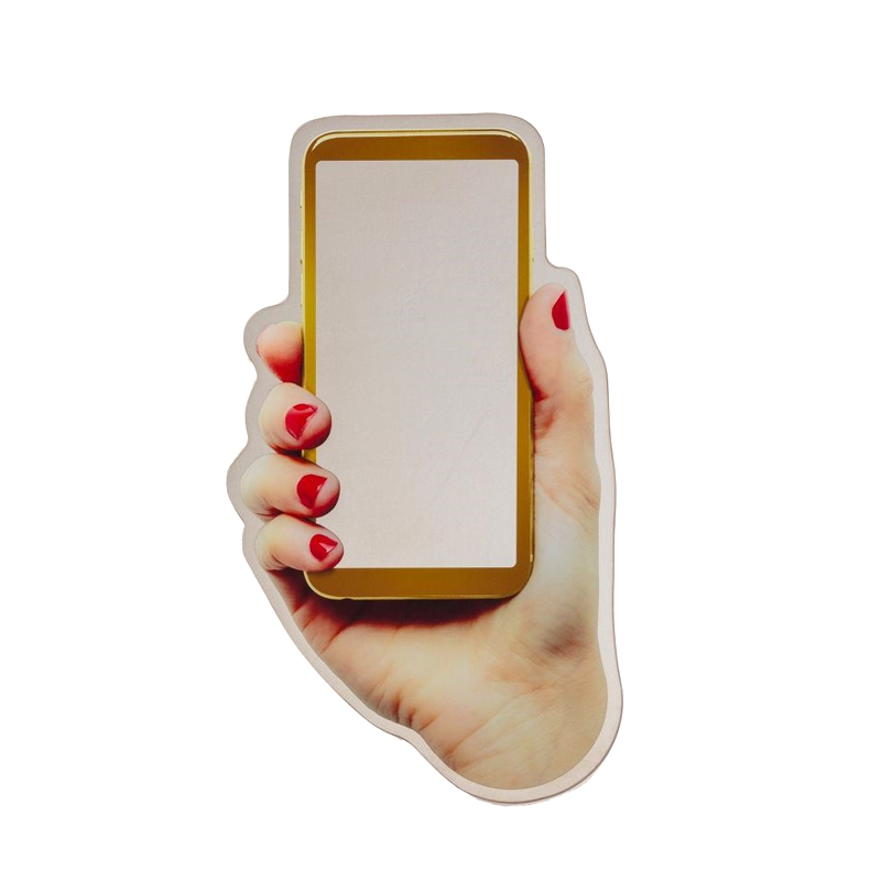 Зеркало Seletti Selfie Золотой Зеркало Seletti Selfie Золотой в Твери | Loft Concept