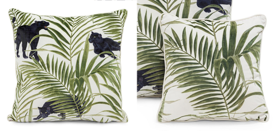 Комплект подушек SET PILLOW ABHIKA white-green Комплект подушек SET PILLOW ABHIKA white-green - Loft-Concept в Твери