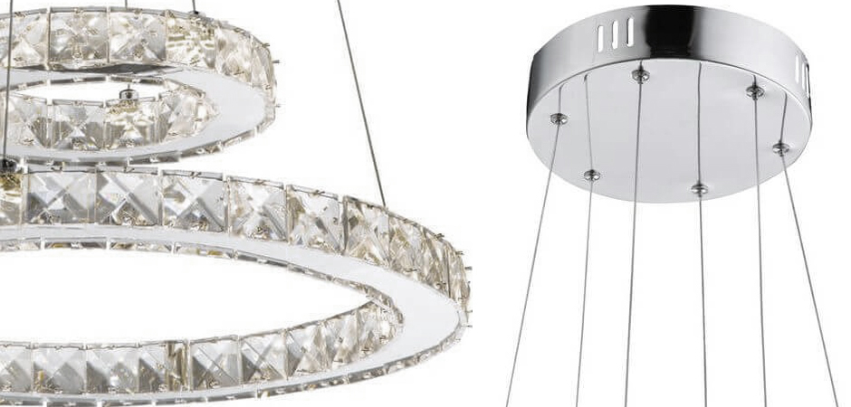 Люстра Crosshair Crystal Ring 2 Люстра Crosshair Crystal Ring 2 - Loft-Concept в Твери
