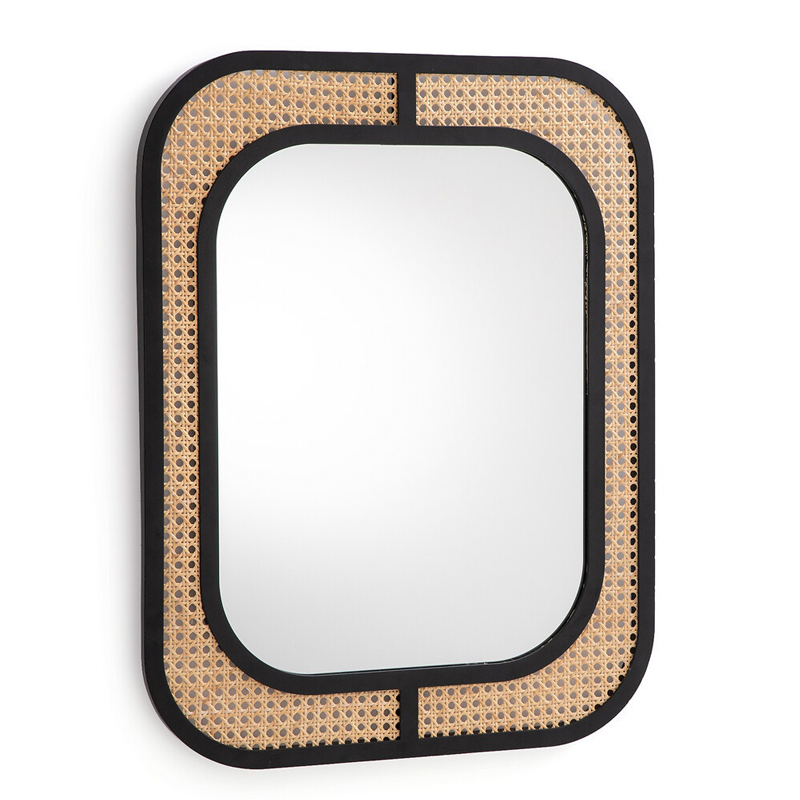 Зеркало Mirror with Weaving Черный Зеркало Mirror with Weaving Черный в Твери | Loft Concept