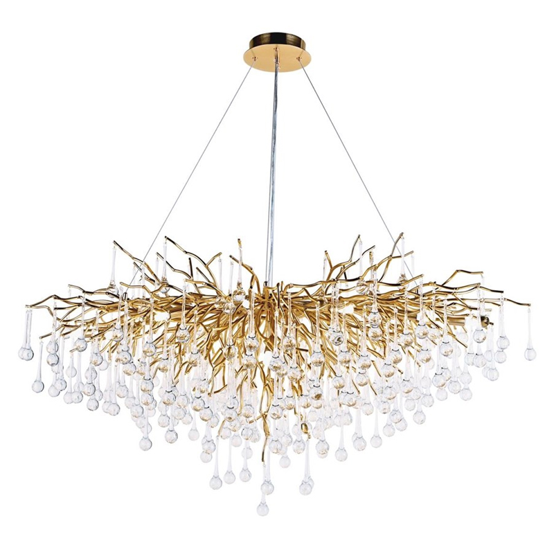 Люстра Большая Eucalyptus Gold Золотой Люстра Большая Eucalyptus Gold Золотой в Твери | Loft Concept