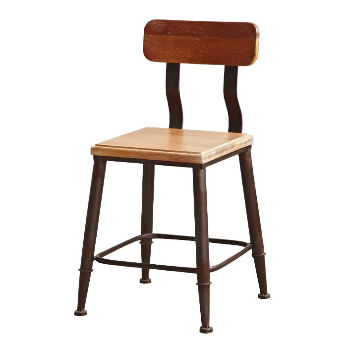 Cтул Loft Wooden mini Белый дуб Коричневый Cтул Loft Wooden mini Белый дуб Коричневый в Твери | Loft Concept