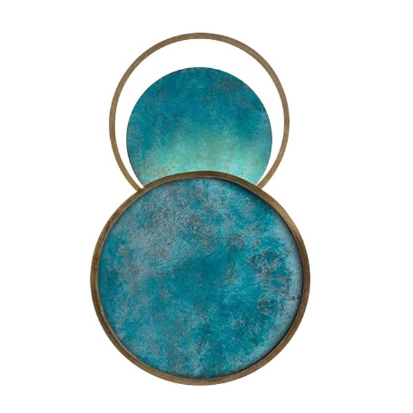 Бра Dimore Studio lampada 051 sconce Латунь Голубой Бра Dimore Studio lampada 051 sconce Латунь Голубой в Твери | Loft Concept