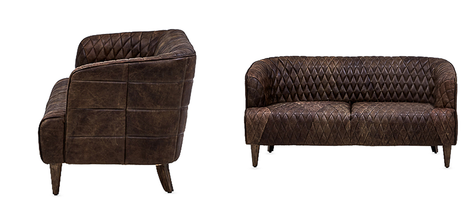 Диван Rhombuses Upholstery Sofa Диван Rhombuses Upholstery Sofa - Loft-Concept в Твери