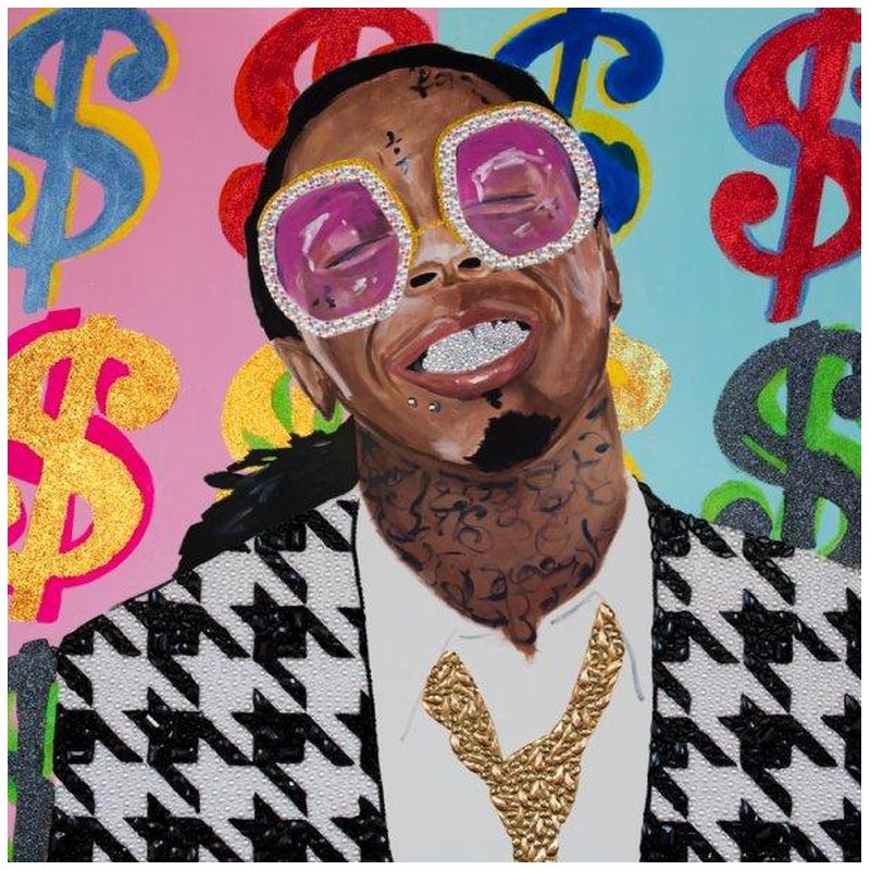 Картина Lil Wayne with Money Background, And Houndstooth Jacket Мульти Картина Lil Wayne with Money Background, And Houndstooth Jacket Мульти в Твери | Loft Concept