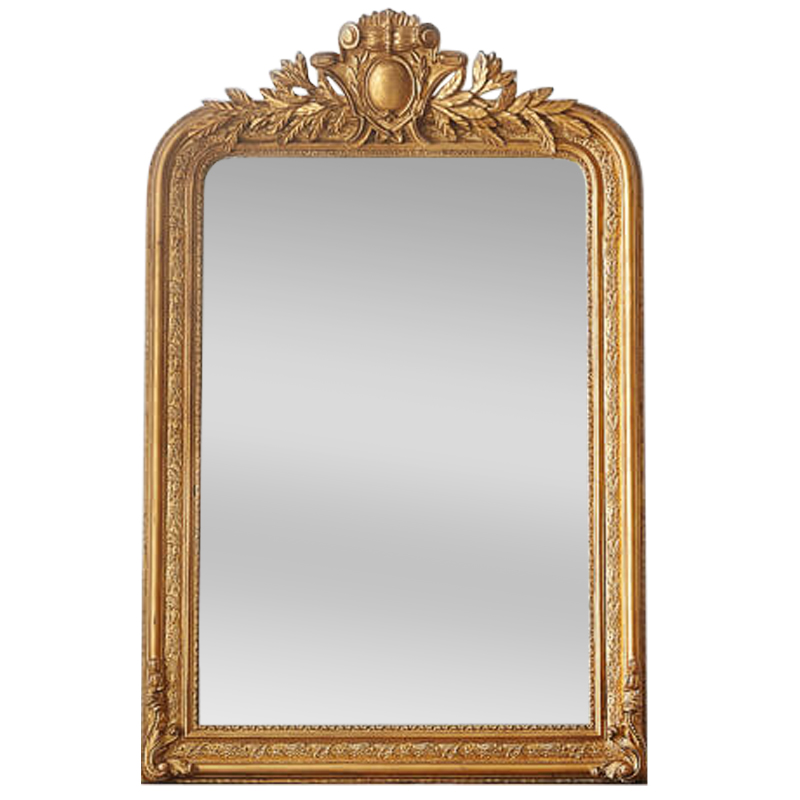 Зеркало Polastron Mirror Gold Винтажное Светлое Золото Зеркало Polastron Mirror Gold Винтажное Светлое Золото в Твери | Loft Concept