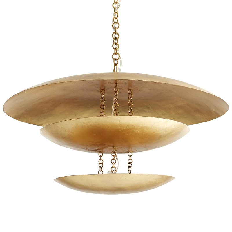 Подвесной Светильник Arteriors FLORKO CHANDELIER Золотой Подвесной Светильник Arteriors FLORKO CHANDELIER Золотой в Твери | Loft Concept