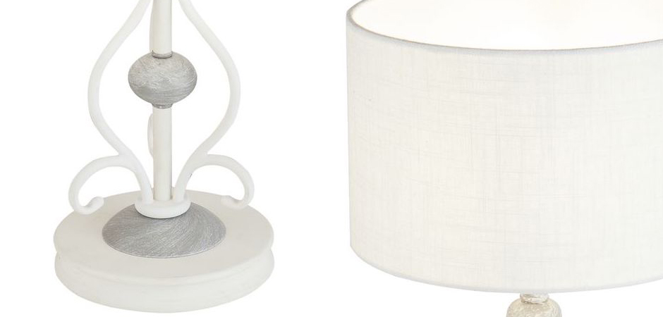 Настольная лампа Mocenigo Table lamp White Настольная лампа Mocenigo Table lamp White - Loft-Concept в Твери