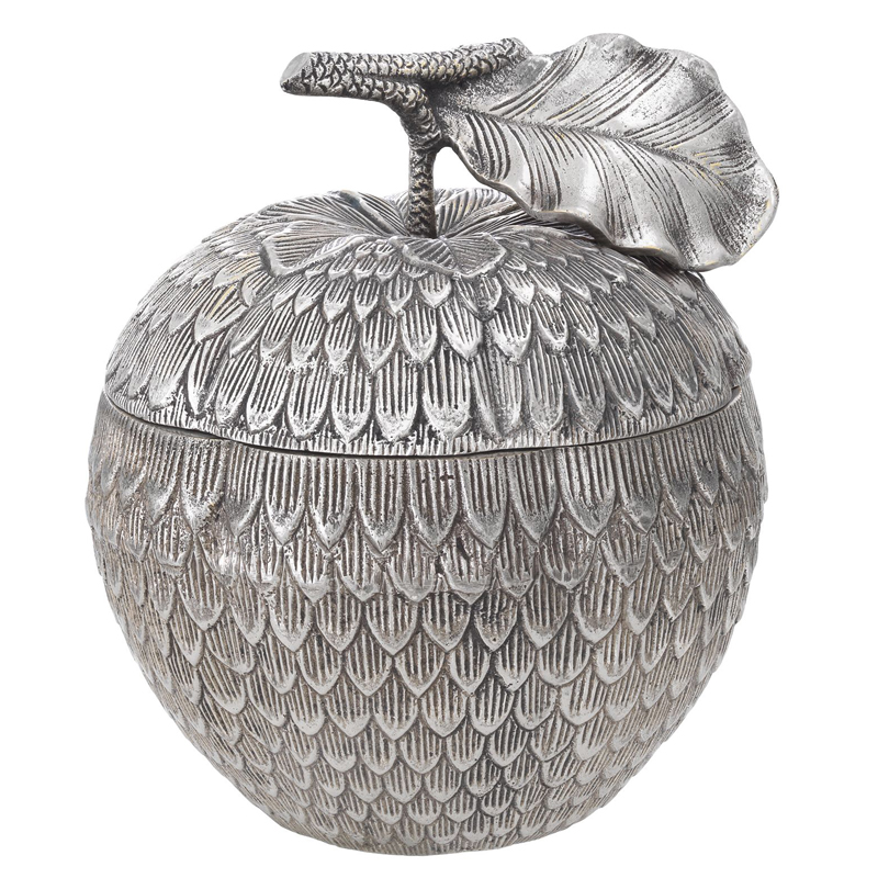 Шкатулка Eichholtz Box Custard Apple Silver Серебряный Шкатулка Eichholtz Box Custard Apple Silver Серебряный в Твери | Loft Concept