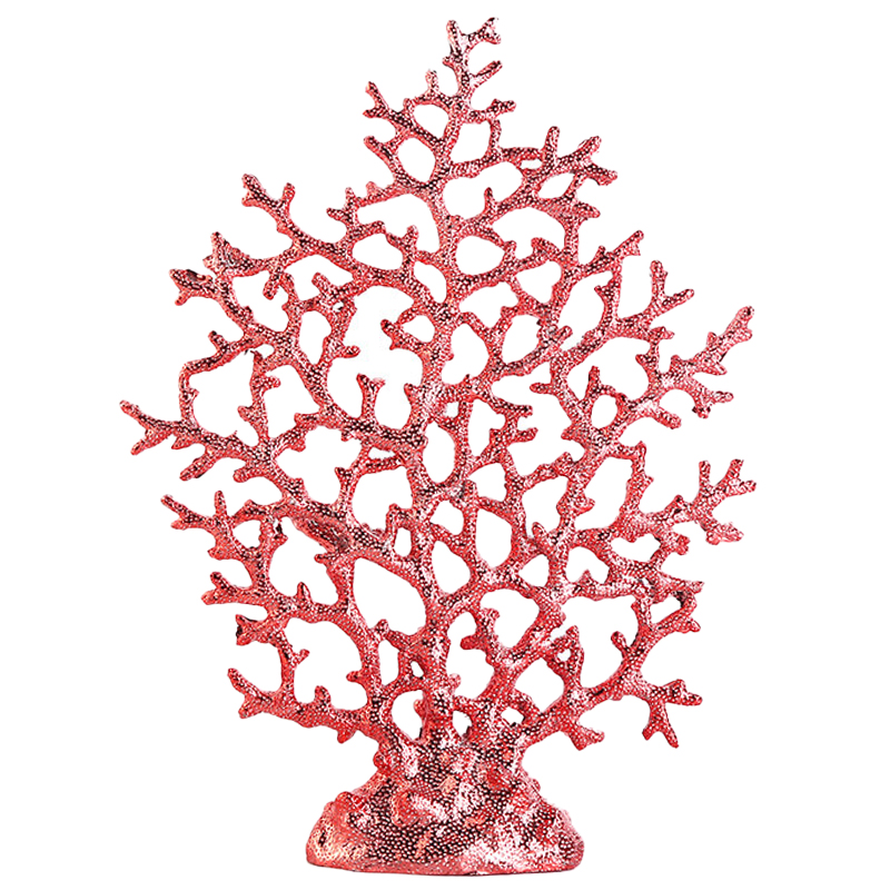 Статуэтка красный коралл Coral Decor Red Красный Статуэтка красный коралл Coral Decor Red Красный в Твери | Loft Concept